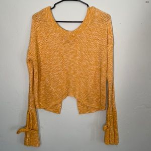 Express Yellow Sweater XS